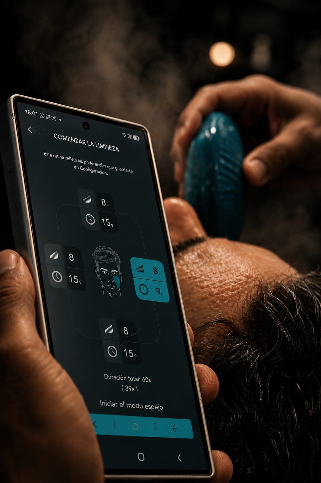 Diagnóstico facial masculino Marbella
